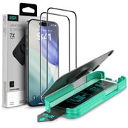 Armorite 7倍強度高度9Hを誇る、iPhone17 Pro用、対傷性ガラスフィルム（2枚入り） 1D88800201_UltraFit Armorite Screen Protector, Compatible with iPhone 17 Pro, 2 Pack