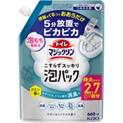 トイレマジックリンこすらずスッキリ泡パック シトラスの香り つめかえ 660ml [トイレ用洗剤]