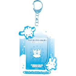 AB36903 サンエックスユニバース フォトカードキーホルダー ツインラビットエンジェル