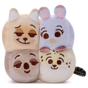 ディズニーキャラクター Nuiパン ぬいぐるみS ちぎりパン ニック・ジュディ・フラッシュ・クロウハウザー