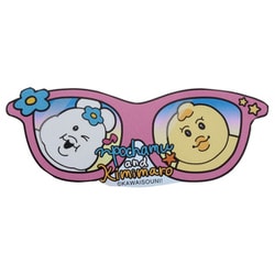 んぽちゃむ ステッカー サングラス（んぽちゃむときみまろ）