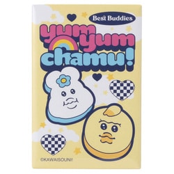 んぽちゃむ スクエア型缶バッジ ベストバディーズ