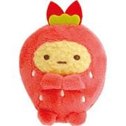 MV46601 すみっコぐらし てのりぬいぐるみセット 「フルーツパーラー」テーマ えびふらいのしっぽ（いちご）＆えびてんのしっぽ（いちご）