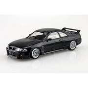 楽プラ スナップキット 21CU-BK 1/32 ニッサン R33スカイラインGT-R カスタムホイール ブラック [組立式プラスチックモデル]