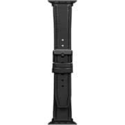 VORGAL スムースレザーバンド Apple Watchバンド（44/45/46/49mm） ブラック OWL-AWBLVRG01-BK