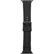 VORGAL シュリンクレザーバンド Apple Watchバンド（44/45/46/49mm） ブラック OWL-AWBLVRG03-BK
