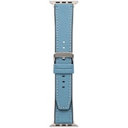 VORGAL シュリンクレザーバンド Apple Watchバンド（44/45/46/49mm） ターコイズ OWL-AWBLVRG03-BL