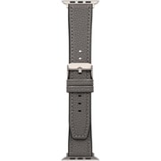 VORGAL シュリンクレザーバンド Apple Watchバンド（44/45/46/49mm） チャコールグレー OWL-AWBLVRG03-GY
