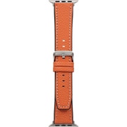VORGAL シュリンクレザーバンド Apple Watchバンド（44/45/46/49mm） オレンジ OWL-AWBLVRG03-OR