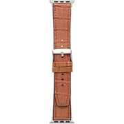 VORGAL クロコダイルレザーバンド Apple Watchバンド（38/40/41/42mm） ライトブラウン OWL-AWBSVRG02-LB
