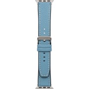 VORGAL シュリンクレザーバンド Apple Watchバンド（38/40/41/42mm） ターコイズ OWL-AWBSVRG03-BL