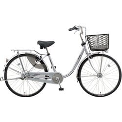 シティサイクル シナモン・JP・ツインロック 26インチ 内装3段変速 シャイニーシルバー B-CNJ633S
