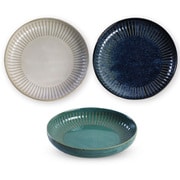 フィヨルド パスタ＆カレー プレート 3色セット 径20cm 382935