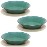 Peacock カレーパスタ皿 3枚セット 径21.5cm グリーン 382965