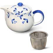有田焼 小花 唐草 ポット急須 茶こし付き 口径7cm 530ml 1372280