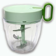 便利な時短チョッパー 径12.5cm 600ml グリーン 4570013