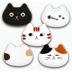 まったり猫小皿 豆皿 5皿セット 11.5×9cm 4572229