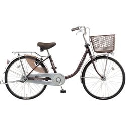 シティサイクル シナモン・JP・ツインロック 24インチ チェスナットブラウン B-CNJ413T