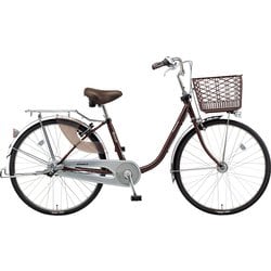 シティサイクル シナモン・JP・ツインロック 26インチ チェスナットブラウン B-CNJ613T