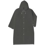 携帯レインコート 巾着付 ブラック TU-0012-009