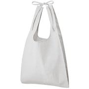 シャンブリック紐付マルシェバッグ 約9L グレー TR-1356-011