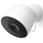 セキュリティカメラ Google Nest Cam Outdoor （電源アダプター式/第2世代） 2K（2560×1440）センサー GA09963-JP