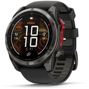 fenix 8 Pro（フェニックス 8 プロ） Sapphire MicroLED 51mm Ti DLC / Black シリコンバンド LTE 心電図（ECG）アプリ Suica対応 GPSスマートウォッチ 010-03380-12