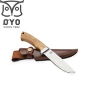 OY312 [オヨ（OYO） ナイフ 全長25cm ロンダーネナイフ 革ケース付]