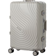 LEGEND WALKER 【SARYU（サリュー）】 TSロック搭載/日乃本錠前社製キャスター/USBポート（Type-A, Type-C）/スマホスタンド/フック付きハンドル/ポリカーボネート100％ボディ/スリムフレーム/無料受託サイズ/ 87L アイボリー 5528-70-IV