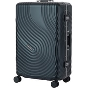 LEGEND WALKER 【SARYU（サリュー）】 TSロック搭載/日乃本錠前社製キャスター/USBポート（Type-A, Type-C）/スマホスタンド/フック付きハンドル/ポリカーボネート100％ボディ/スリムフレーム/無料受託サイズ/ 87L グリーン 5528-70-GR