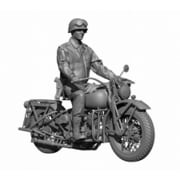 HS24109 1/24 WWII アメリカ空挺師団 「アメリカンライダー」 バイク付 [組立式プラスチックモデル]
