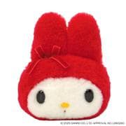 219794-25 サンリオキャラクターズ フェイスパスケース マイメロディ 赤チェック