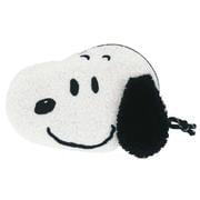 219954-25 PEANUTS ダイカットフェイスポーチ スヌーピー ブラック