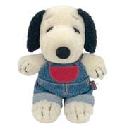 219909-25 PEANUTS ぬいぐるみ S EDWIN デニムブラザーズ スヌーピー