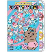 【限定】ダイカットクリアファイル5P おぱんちゅうさぎ ブルー S2175509
