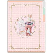 【限定】クリアファイルA5 3P レトロぬいぐるみこれくしょん P（ピンク） S2175282