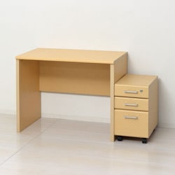 ②机 ヨドバシ.com - クロシオ マーサ鍵付きデスク 2点セット ナチュラル