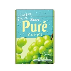 おやつ チャック付き袋 ピュレグミ マスカット 6枚入 46200601