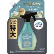 ファブリーズ レノア HAPPINESSミスト ホワトティーの香り 詰め替え 特大 610ml [消臭スプレー 消臭・除菌 5つ星ホテル推奨 衣類・布製品消臭剤 HOTEL]