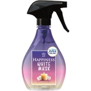 ファブリーズ レノア HAPPINESSミスト ホワトムスクの香り 本体 370ml [消臭スプレー 消臭・除菌 5つ星ホテル推奨 衣類・布製品消臭剤 HOTEL]