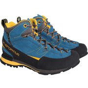 ボルダーエックスミッドGTX ユニセックス トレッキングシューズ ブルー×イエロー(B00Y00) EU48(30.3cm) ZFAS054