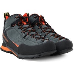 ボルダーエックスミッドGTX ユニセックス トレッキングシューズ カーボン×フレイム（G00R04） EU44（27.9cm） ZFAS054