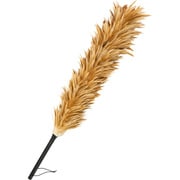 弧月の舞 毛ばたき 鶏毛 全長約85cm MB-006