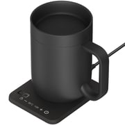 MugWarmer II BK セラミックヒータ内臓マグカップ Qi2ワイヤレス充電器 CIO-MGW-QI15-V2-BK