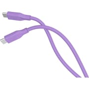 シリコンケーブル USB-C to USB-C 2m エアリーパープル CIO-SL30000N2-CC2-APP