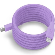 スパイラルケーブル USB-C to Lightning 1m エアリーパープル CIO-NLSC30000-CL1-APP