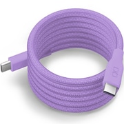 スパイラルケーブル USB-C to USB-C 2m エアリーパープル CIO-NLSC30000-CC2-APP