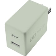 USB急速充電器 Mate Charger 004 USB PD（パワーデリバリー）/QC（クイックチャージ）対応 67W USB-C×1/USB-A×1 PD-PPS カームブルー MATE-CH004-CBL