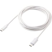マグネット 充電ケーブル USB-C 60W PD対応 着脱式コネクタ ブレーカー内蔵 2m ホワイト MPA-CCMA20WH