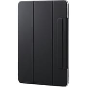 iPad Pro 13インチ （M4）用 ケース マグネット着脱フラップ カバー 2アングル スタンド オートスリープ機能 ブラック TB-A25PLWVPF2BK